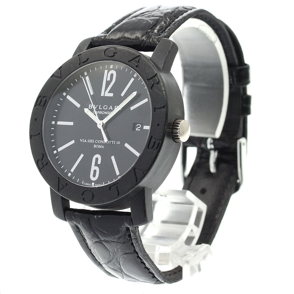 BVLGARI BVLGARIBVLGARI BB40CL Date black Dial Automatic Men's Watch_892560
