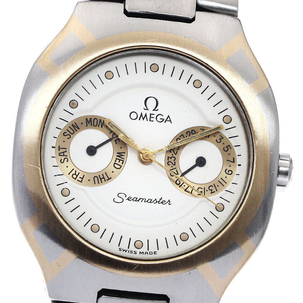 OMEGA Seamaster Polaris Day date White gold Dial Quartz Men's Watch_892568