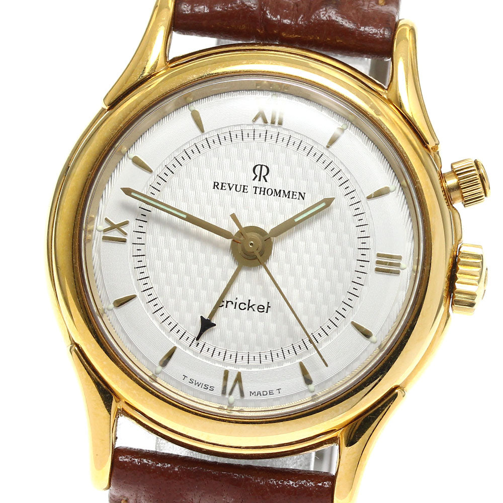 REVUE THOMMEN cricket 8022002 Silver Dial Hand Winding Men's Watch_892908