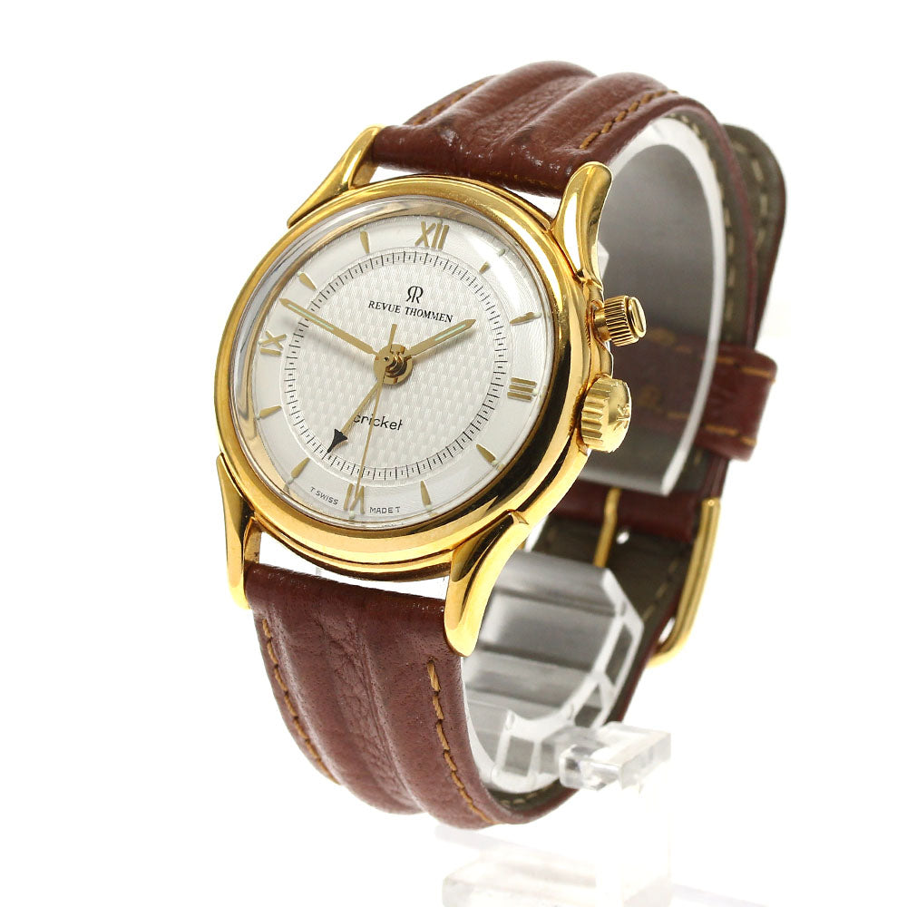 REVUE THOMMEN cricket 8022002 Silver Dial Hand Winding Men's Watch_892908