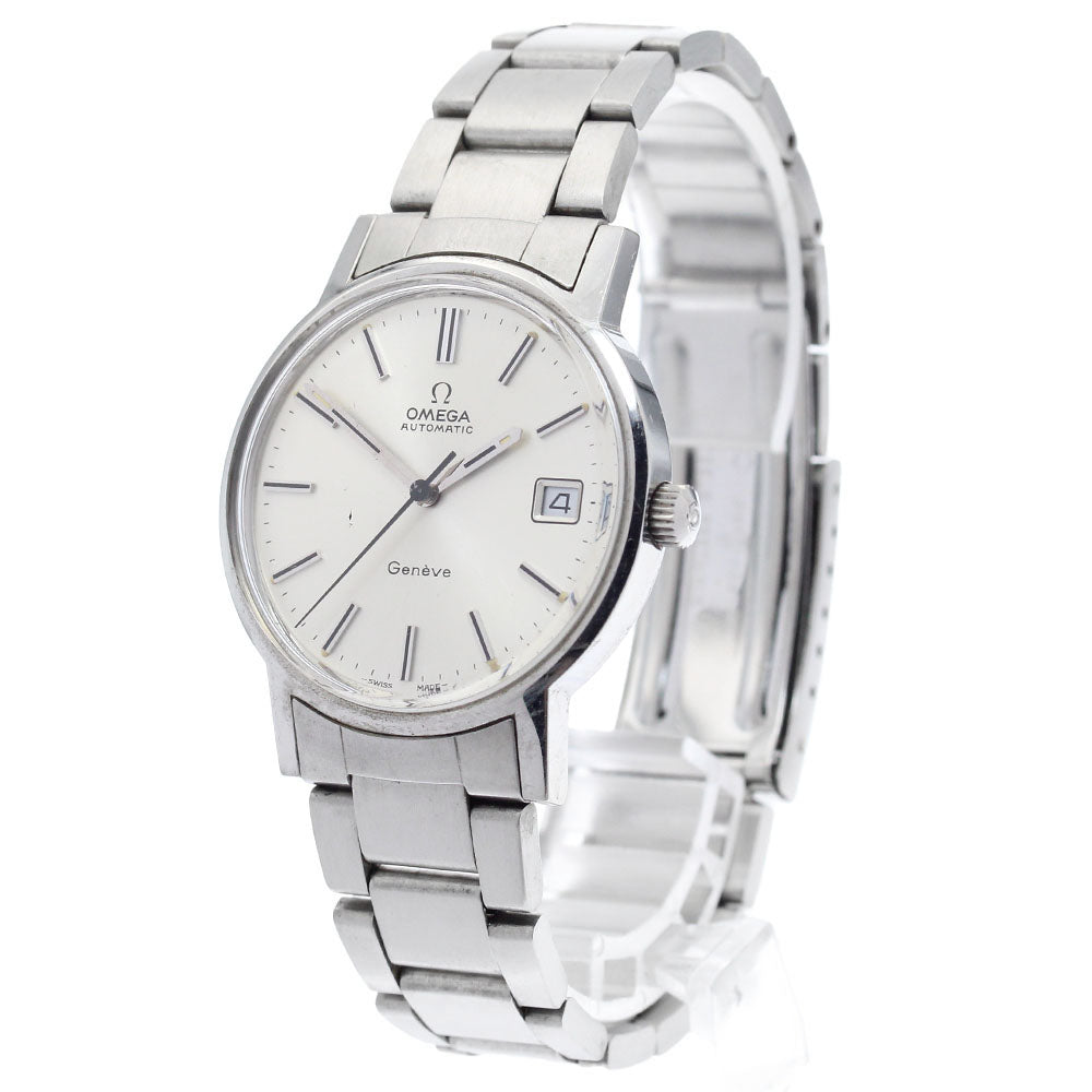 OMEGA Geneve 166.0163 Date Cal.1012 Silver Dial Automatic Men's Watch_892943