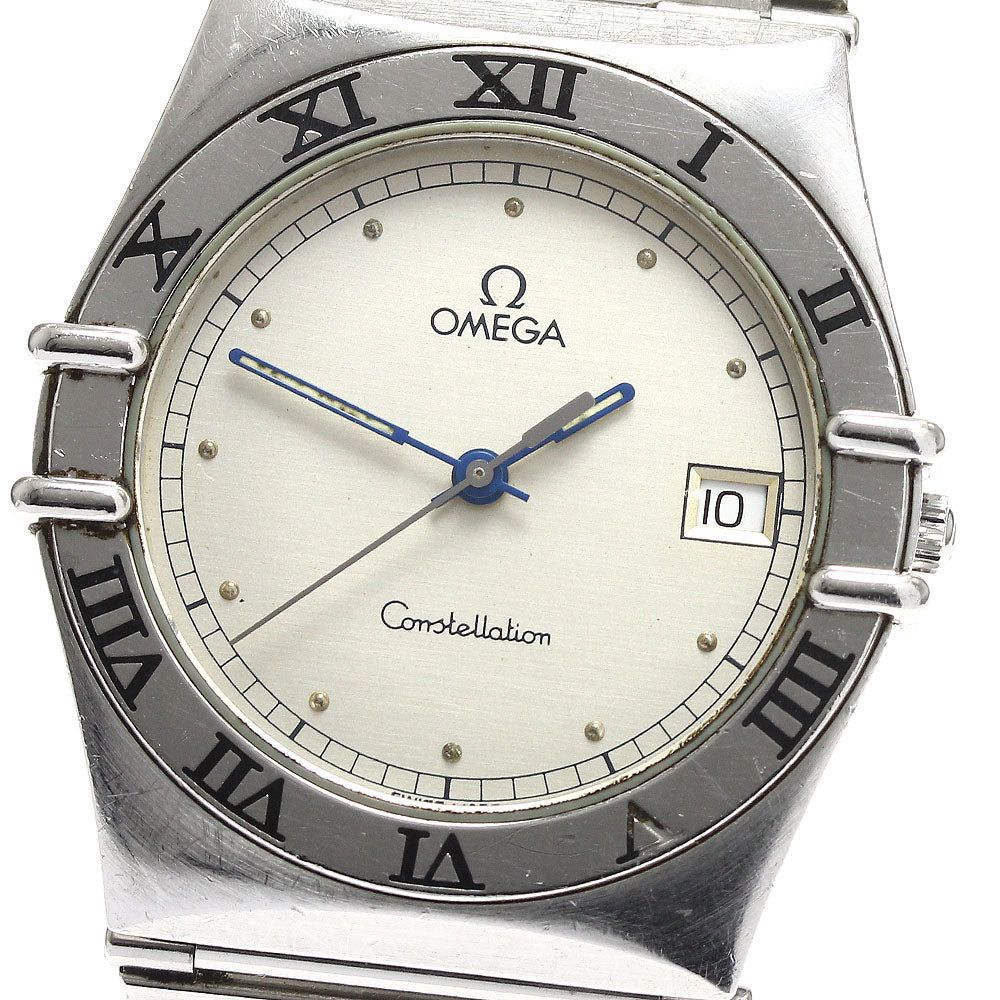 OMEGA Constellation Date Silver Dial Quartz Men's Watch_892964