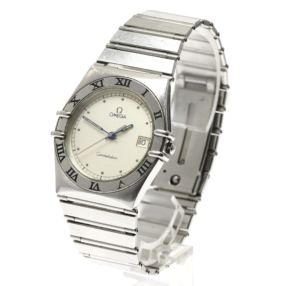OMEGA Constellation Date Silver Dial Quartz Men's Watch_892964