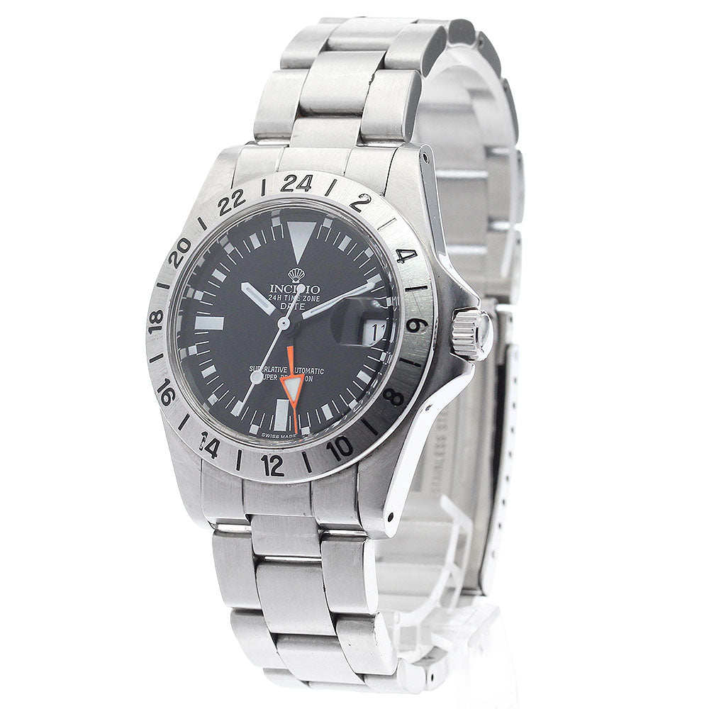 INCIPIO GMT black Dial Automatic Men's Watch_892965