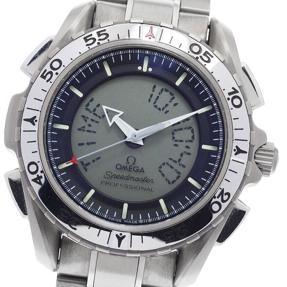 OMEGA Speedmaster Skywalker X-33 3290.50 Digital Dial Quartz Men's Watch_893014