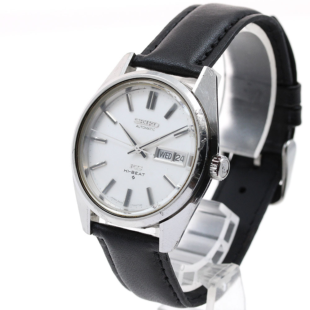 SEIKO King Seiko 5626-7000 Day date Silver Dial Automatic Men's Watch_893045