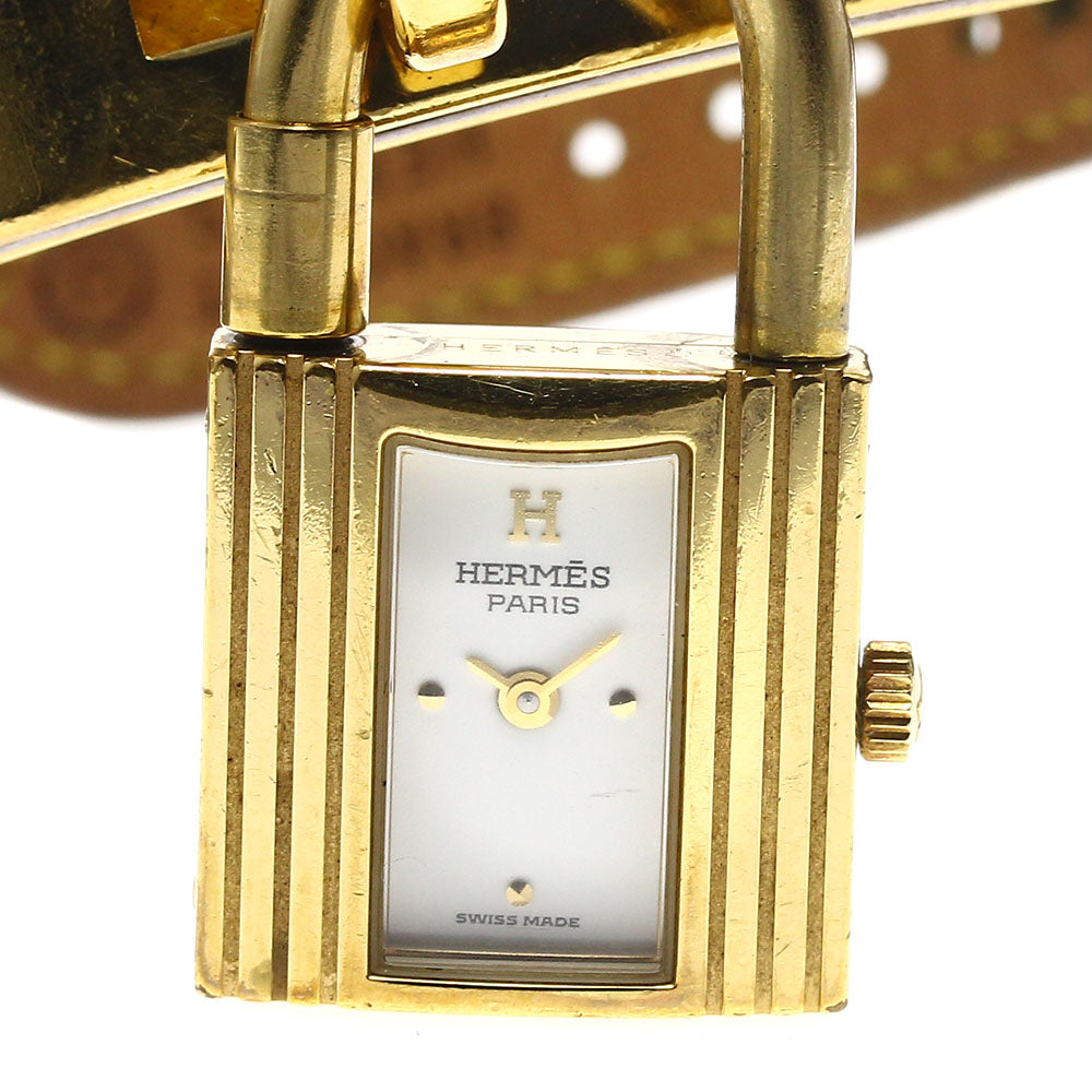 HERMES Kelly watch white Dial Quartz Ladies Watch_893055