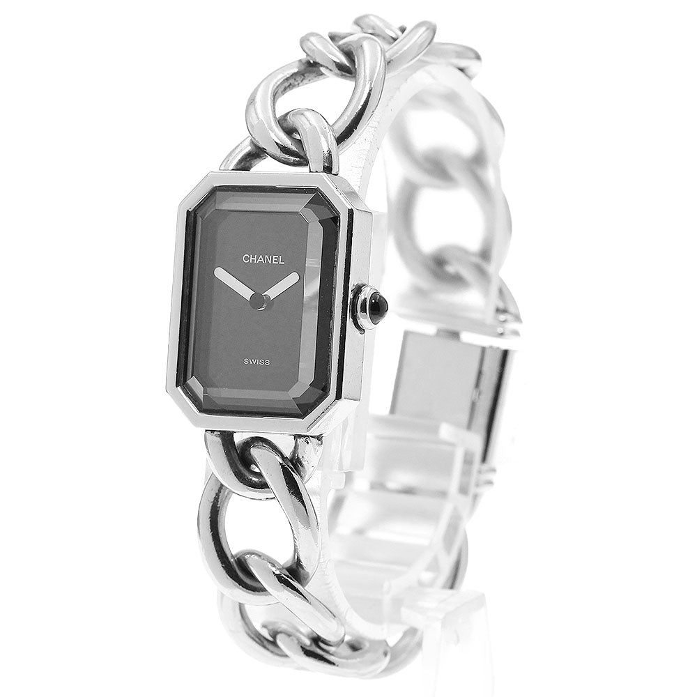 CHANEL Premiere L H0452 black Dial Quartz Ladies Watch_893058