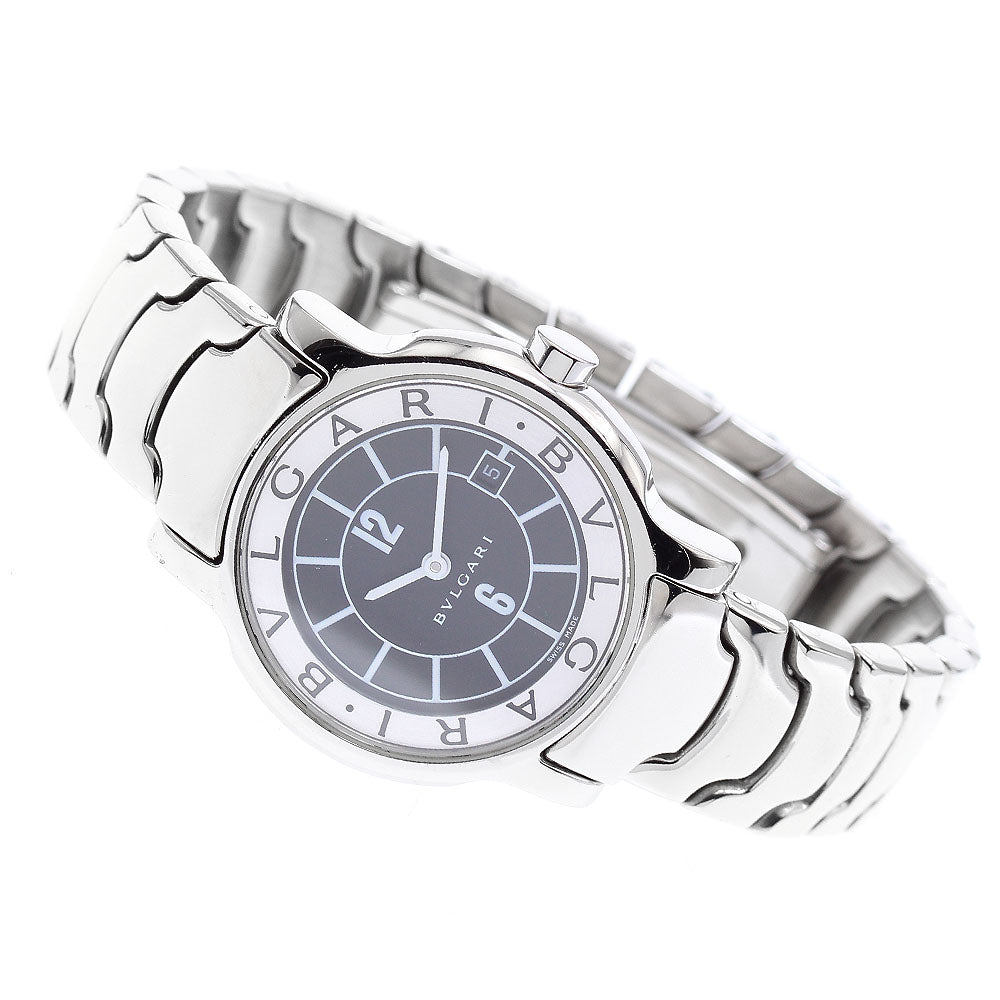 BVLGARI Solo tempo ST29S Date black Dial Quartz Ladies Watch_893066