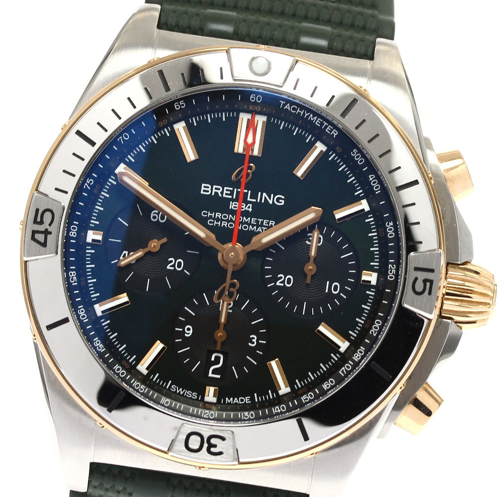 BREITLING Chronomat UB0134 Date chronometer Automatic Men's Watch_893082
