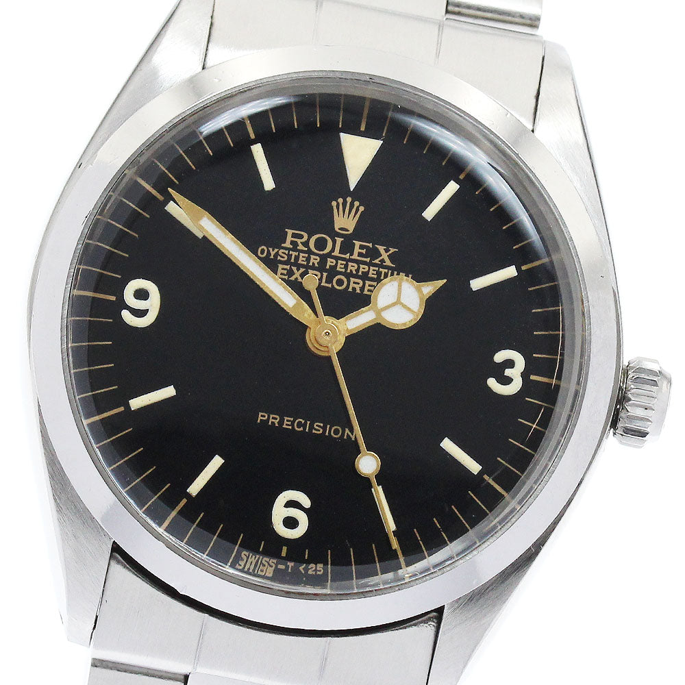 ROLEX Oyster perpetual 5500 Cal.1520 Redundant dial black Dial Automatic Men's Watch_893107