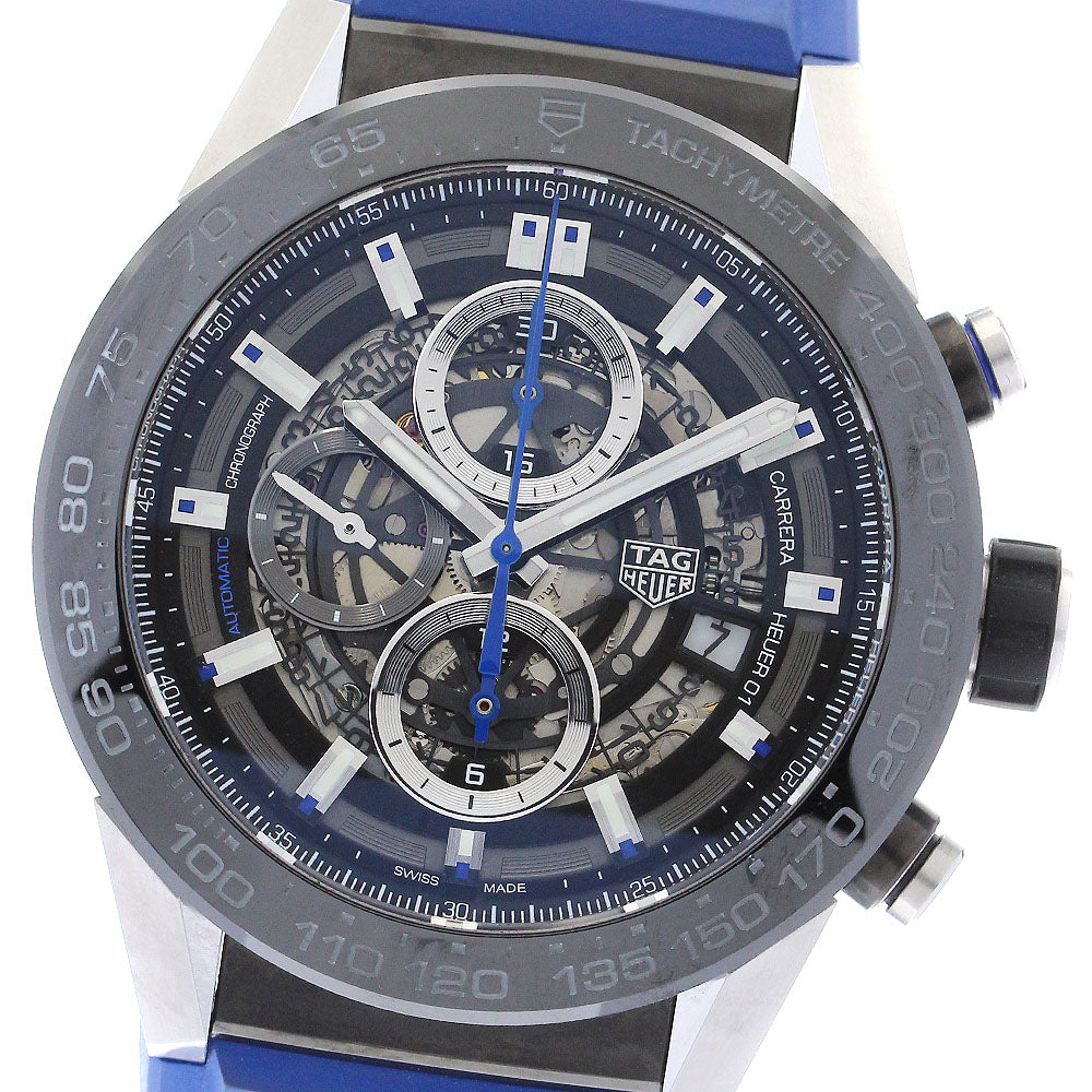 TAG HEUER Carrera Heuer 01 Blue Touch Edition CAR2A1T-0 Automatic Men's_893118