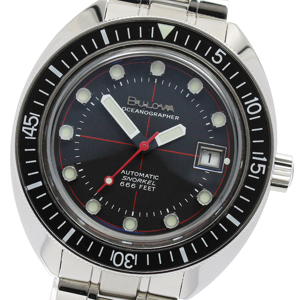BULOVA Oceanographer Devil Diver black Dial Automatic Men's Watch_893138