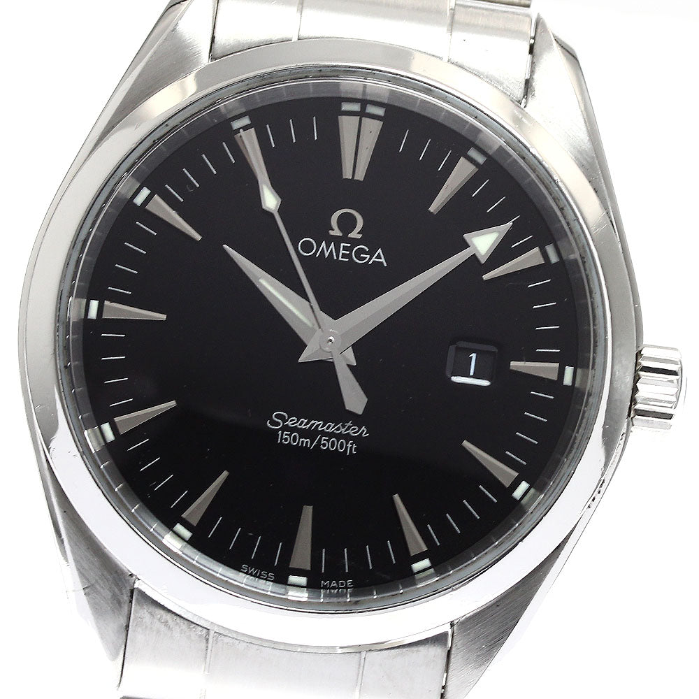 OMEGA Seamaster Aqua Terra 2517.50 Date black Dial Quartz Men's Watch_893148