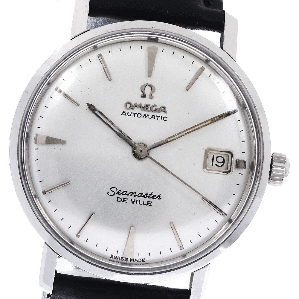 OMEGA Seamaster De Ville Redial Date Silver Dial Automatic Men's Watch_893161