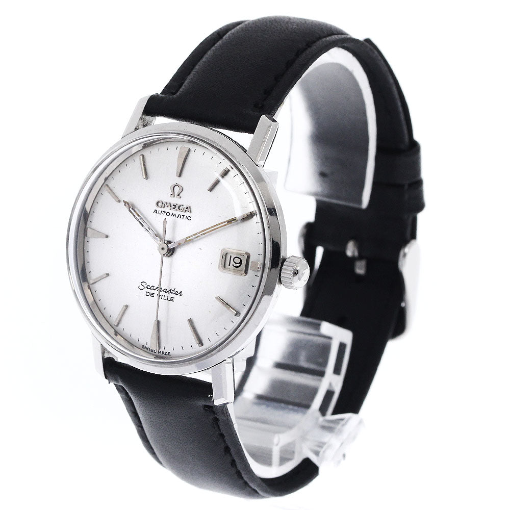 OMEGA Seamaster De Ville Redial Date Silver Dial Automatic Men's Watch_893161