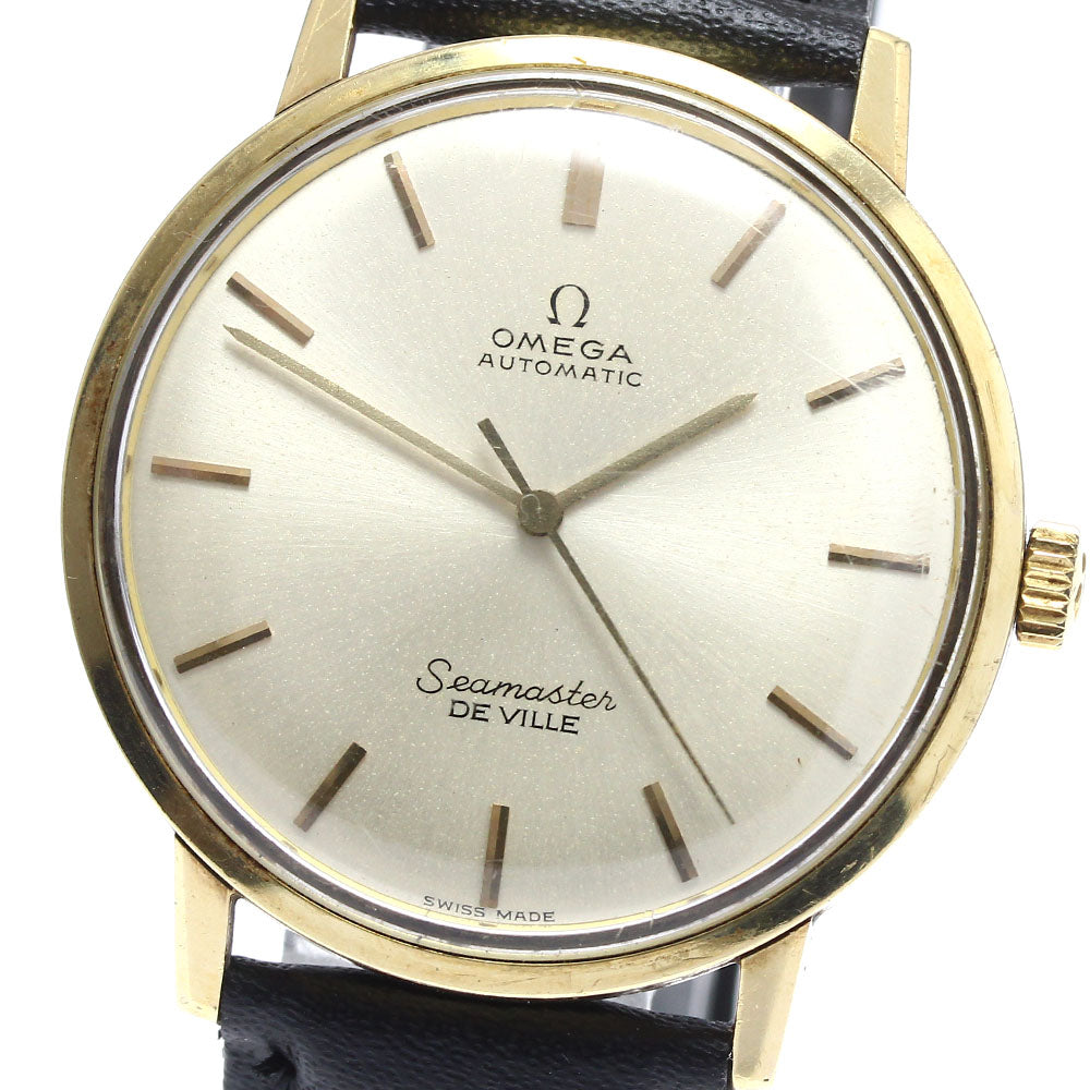 OMEGA SeamasterDe Ville 165.008 cal.711 Silver Dial Automatic Men's Watch_893164