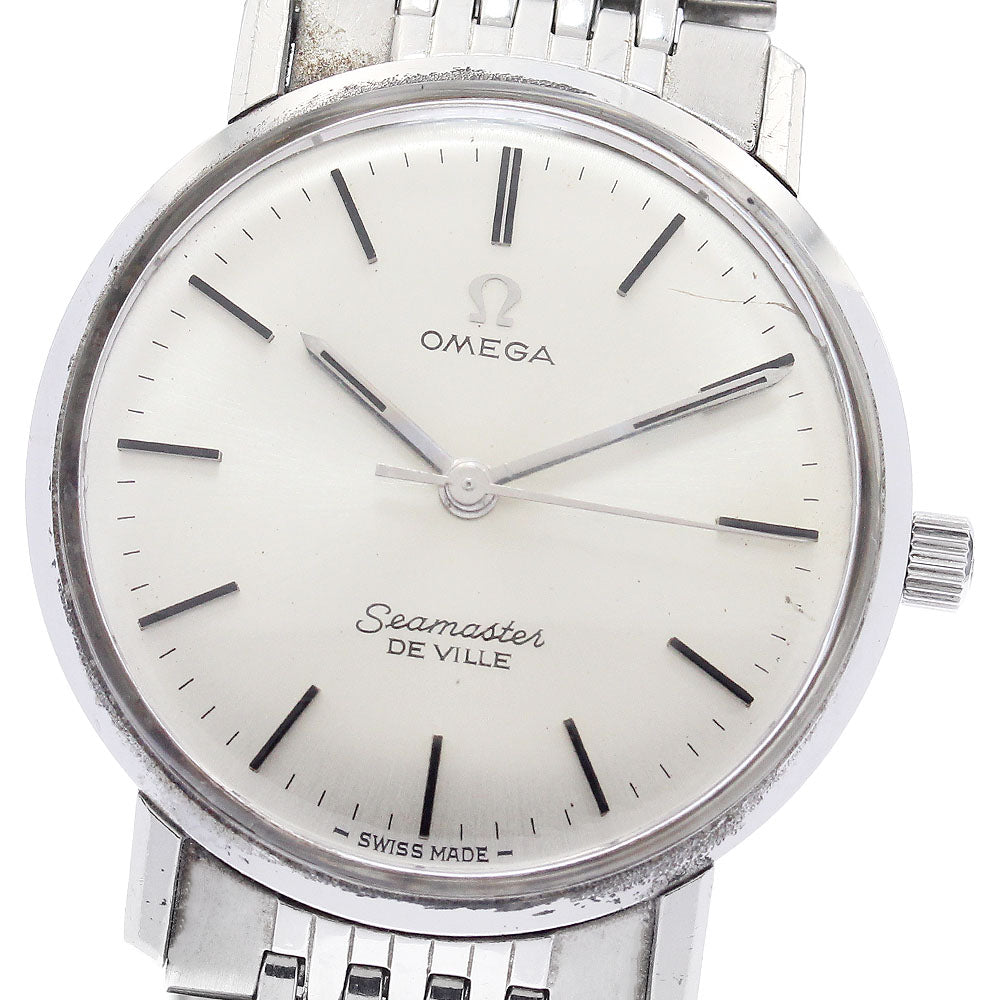 OMEGA Seamaster De Ville Silver Dial Hand Winding Men's Watch_893168