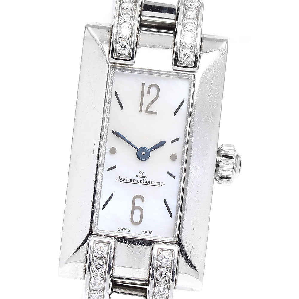 JAEGER-LECOULTRE Ideal 460.8.08 Rug diamond White shell Dial Quartz Ladies Watch_893170