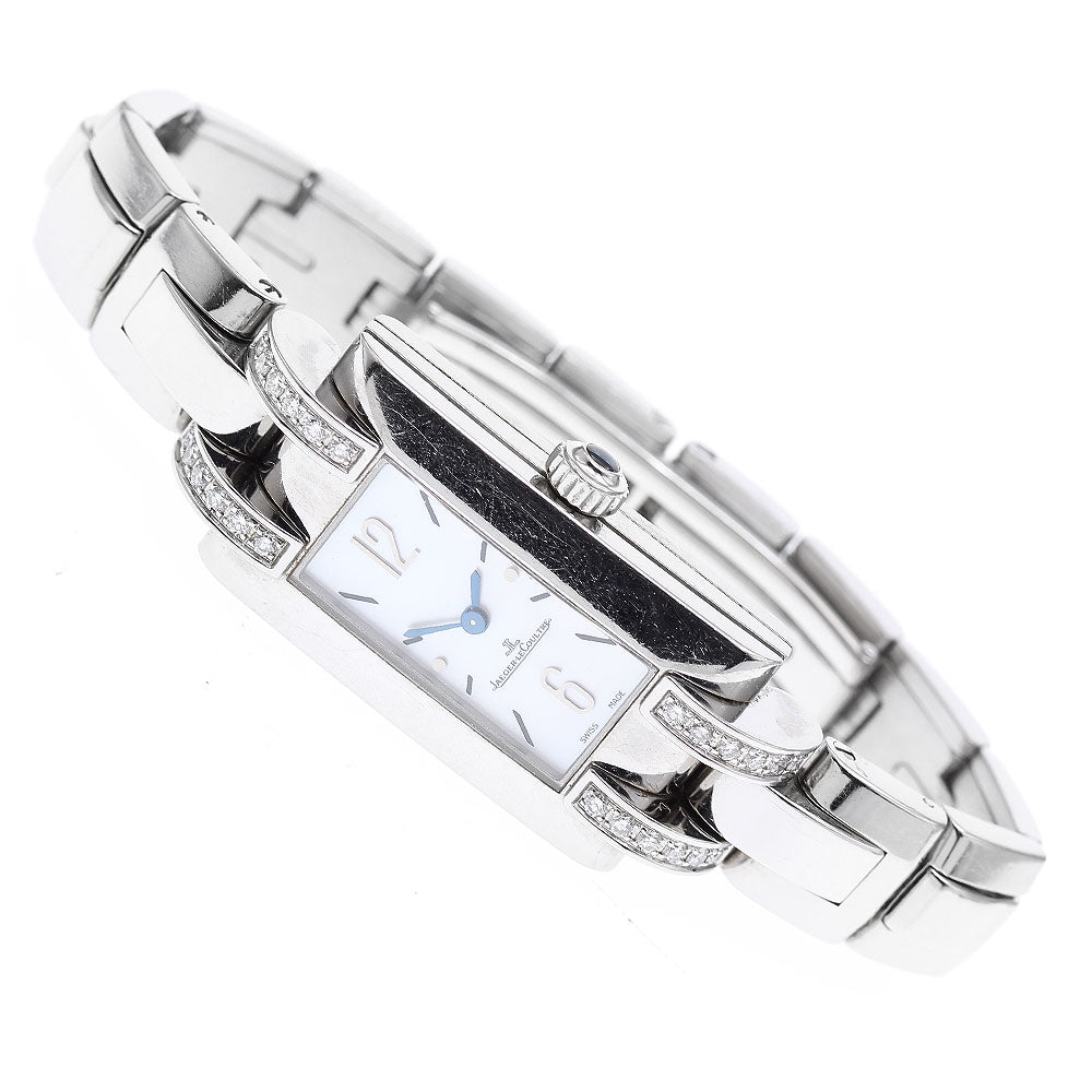 JAEGER-LECOULTRE Ideal 460.8.08 Rug diamond White shell Dial Quartz Ladies Watch_893170