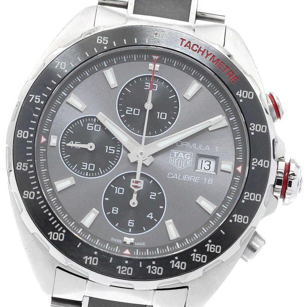 TAG HEUER Formula 1 CAZ2012-1 Chronograph gray Dial Automatic Men's Watch_893177