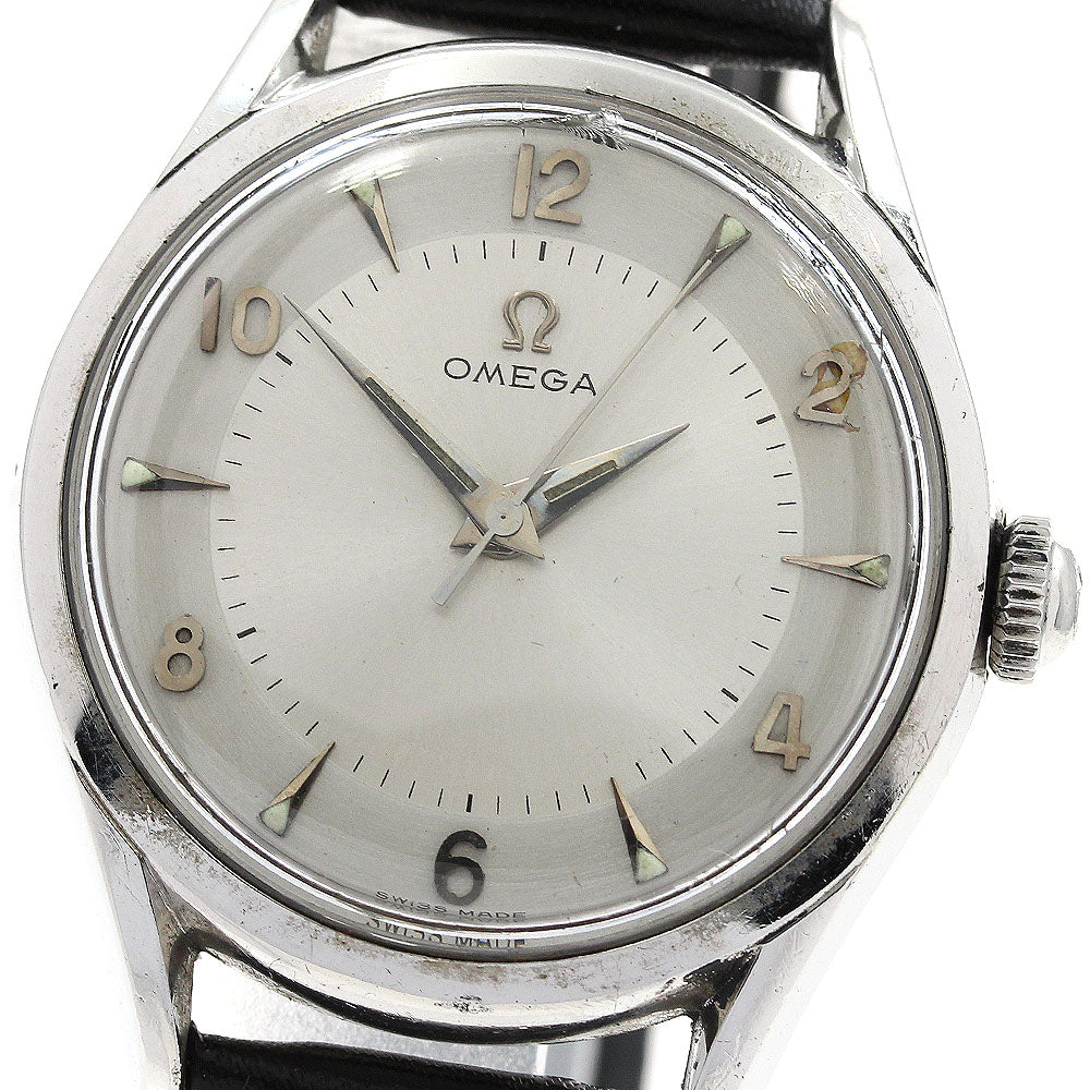 OMEGA 2667-1 Vintage Cal.420 Silver Dial Hand Winding Men's Watch_893209