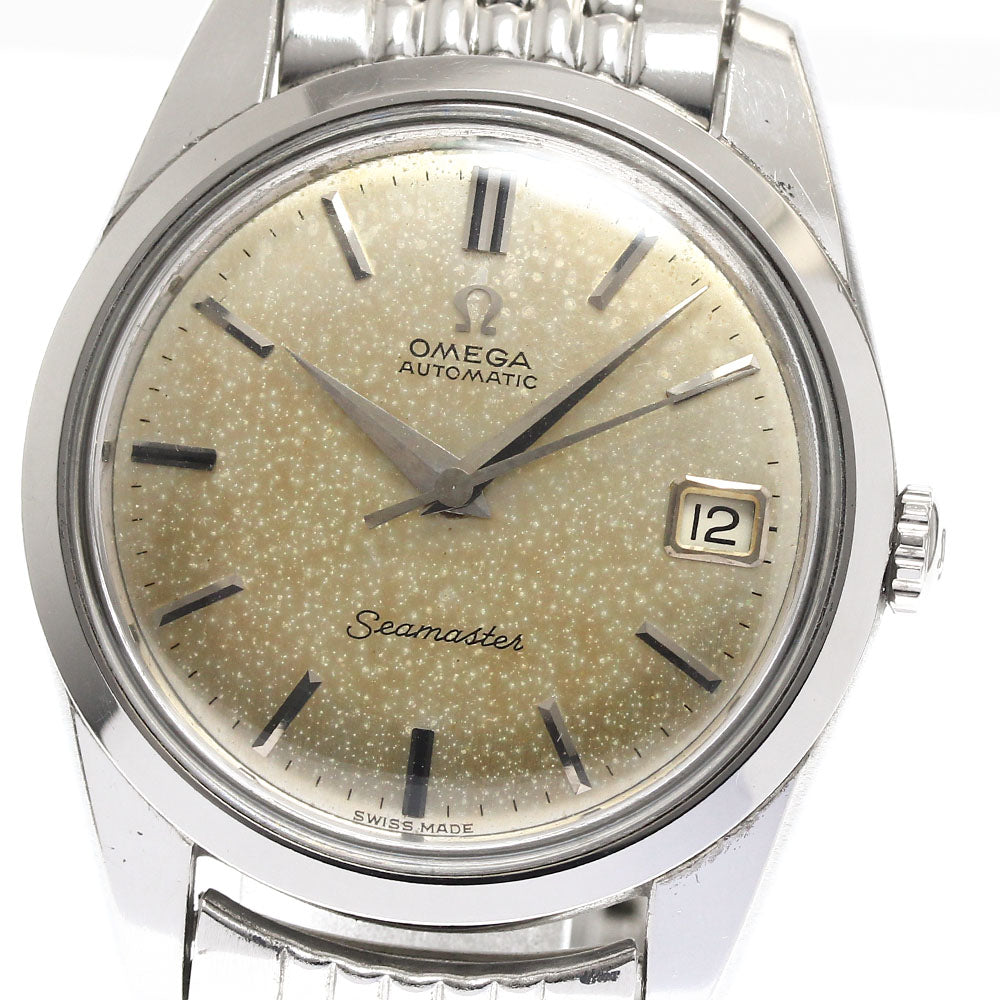 OMEGA Seamaster 166010 Cal.562 Rice Bracelet Silver Dial Automatic Men's_893210