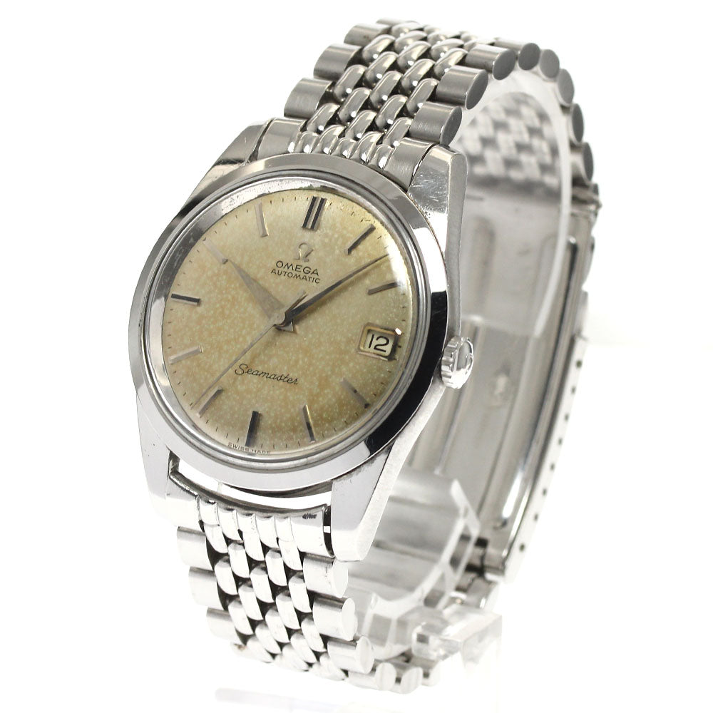 OMEGA Seamaster 166010 Cal.562 Rice Bracelet Silver Dial Automatic Men's_893210