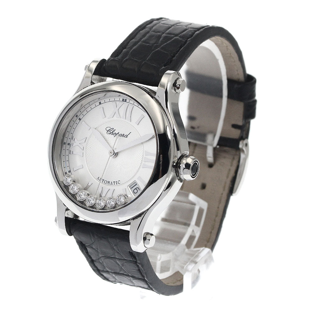 Chopard Happy sports 8559 7P diamond date Silver Dial Automatic Men's Watch_893216