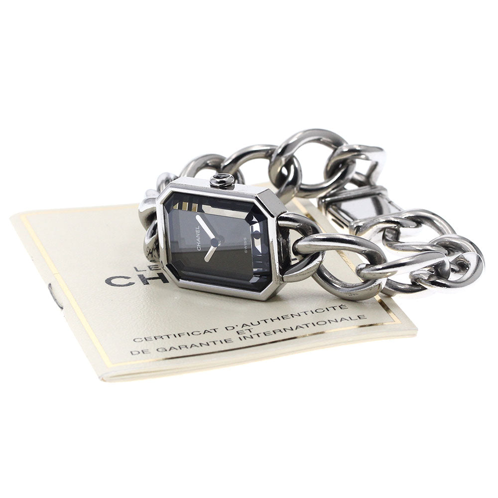 CHANEL Premiere XL H0452 black Dial Quartz Ladies Watch_893221
