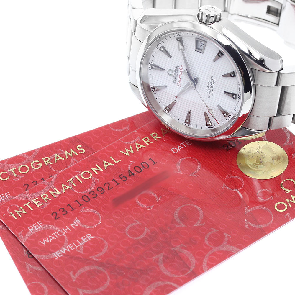 OMEGA Seamaster Aqua Terra 231.10.39.21.54.001 11P Diamond AT Men's_893490