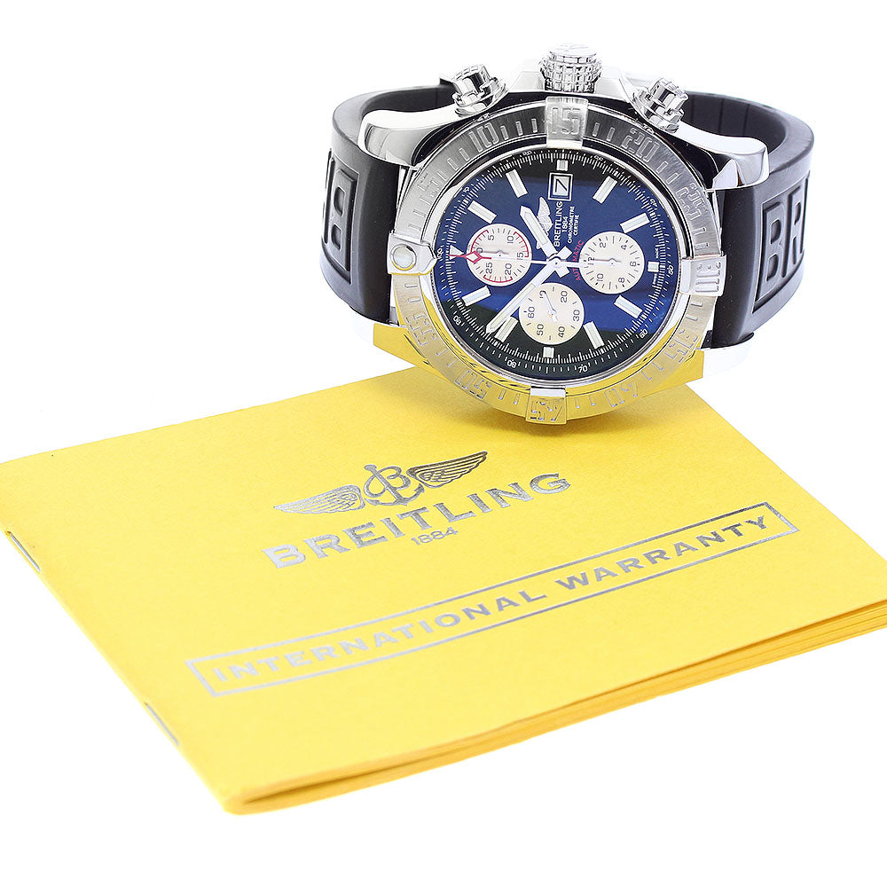 BREITLING Super Avenger II A13371 Date Chronograph Automatic Men's Watch_893499