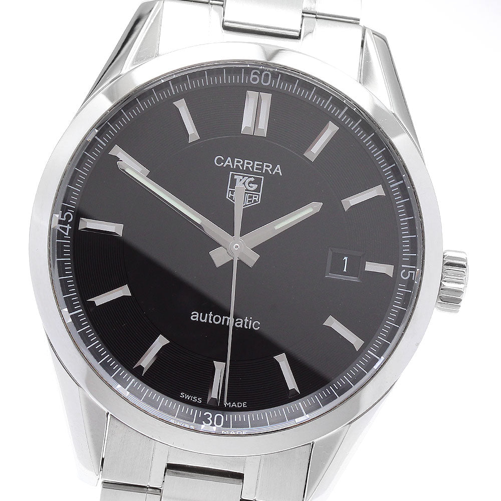 TAG HEUER Carrera WV211B-2 Date black Dial Automatic Men's Watch_893504
