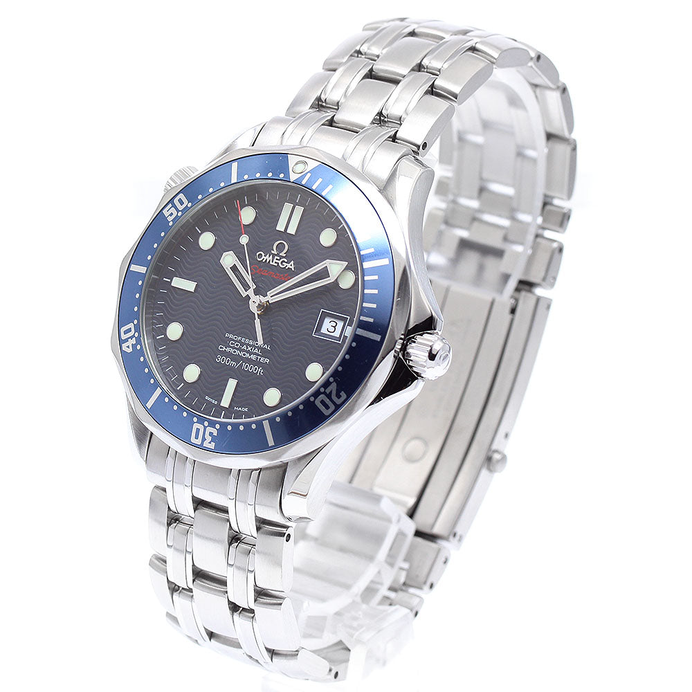 OMEGA Seamaster300 2220.80 Coaxial Navy Dial Automatic Men's Watch_893517