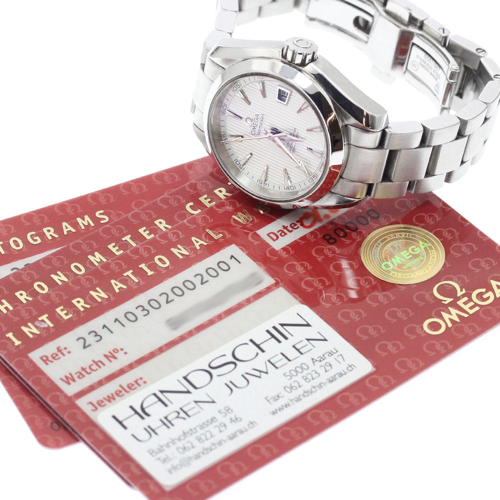 OMEGA Seamaster Aqua Terra 231.10.30.20.02.001 Date Automatic Ladies_893530