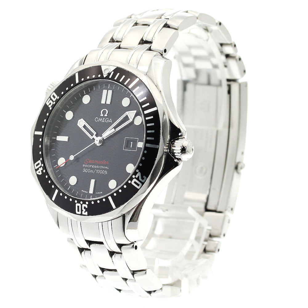 OMEGA Seamaster300 212.30.41.61.01.001 Date black Dial Quartz Men's Watch_893532