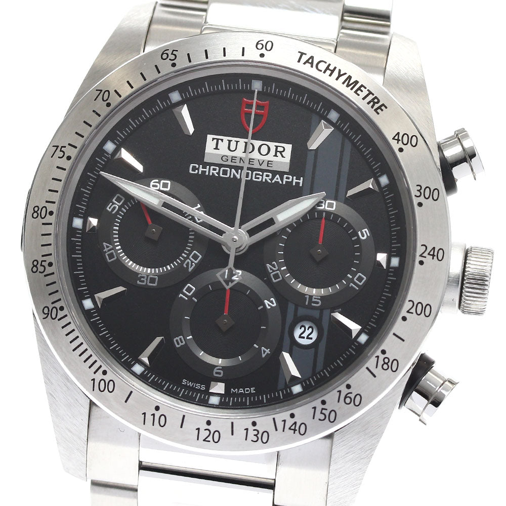 TUDOR Fast rider 42000 Chronograph Black Grey Dial Automatic Men's Watch_893538