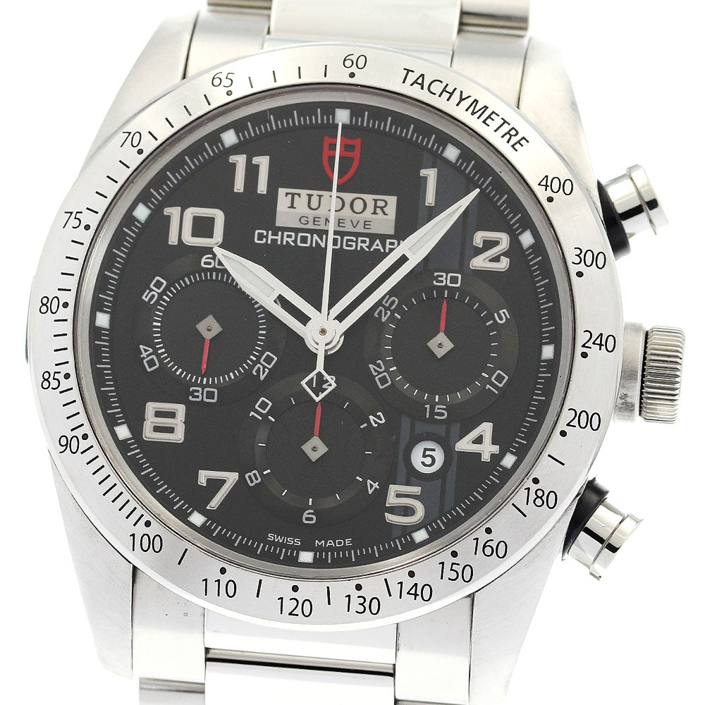 TUDOR Fast rider 42000 Chronograph black Dial Automatic Men's Watch_893544