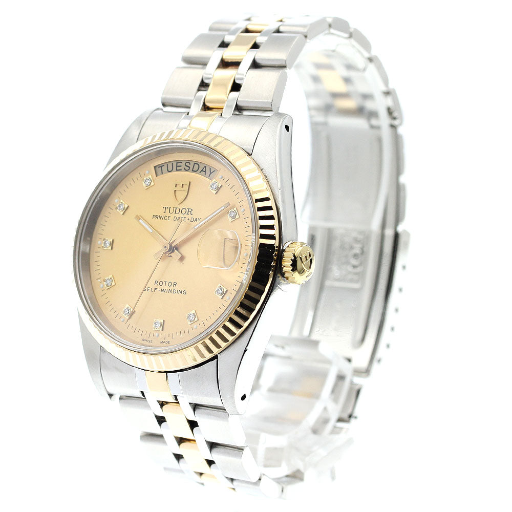 TUDOR Prince Date Day 76213 gold Dial Automatic Men's Watch_893555