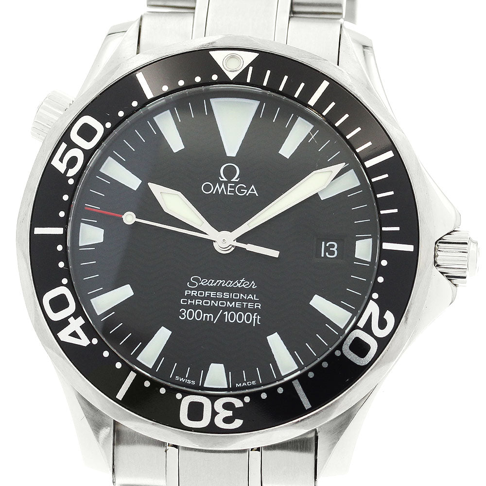 OMEGA Seamaster300 2254.50 Date black Dial Automatic Men's Watch_893571