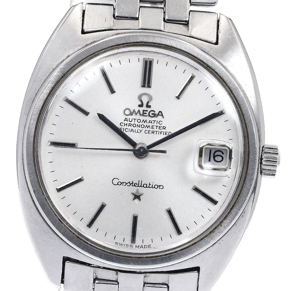 OMEGA Constellation 168.017SP Date Cal.564 Silver Dial Automatic Men's_893589
