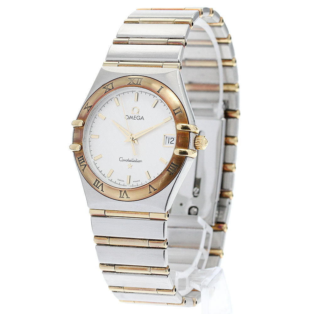 OMEGA Constellation 1212.30 YG bezel date full bar Quartz Men's Watch_893608