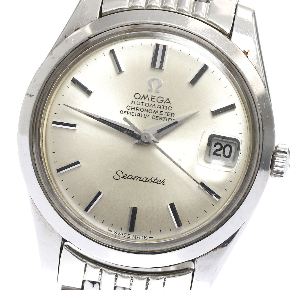 OMEGA Seamaster 166.010 Date Cal.564 Rice Bracelet Automatic Men's Watch_893633
