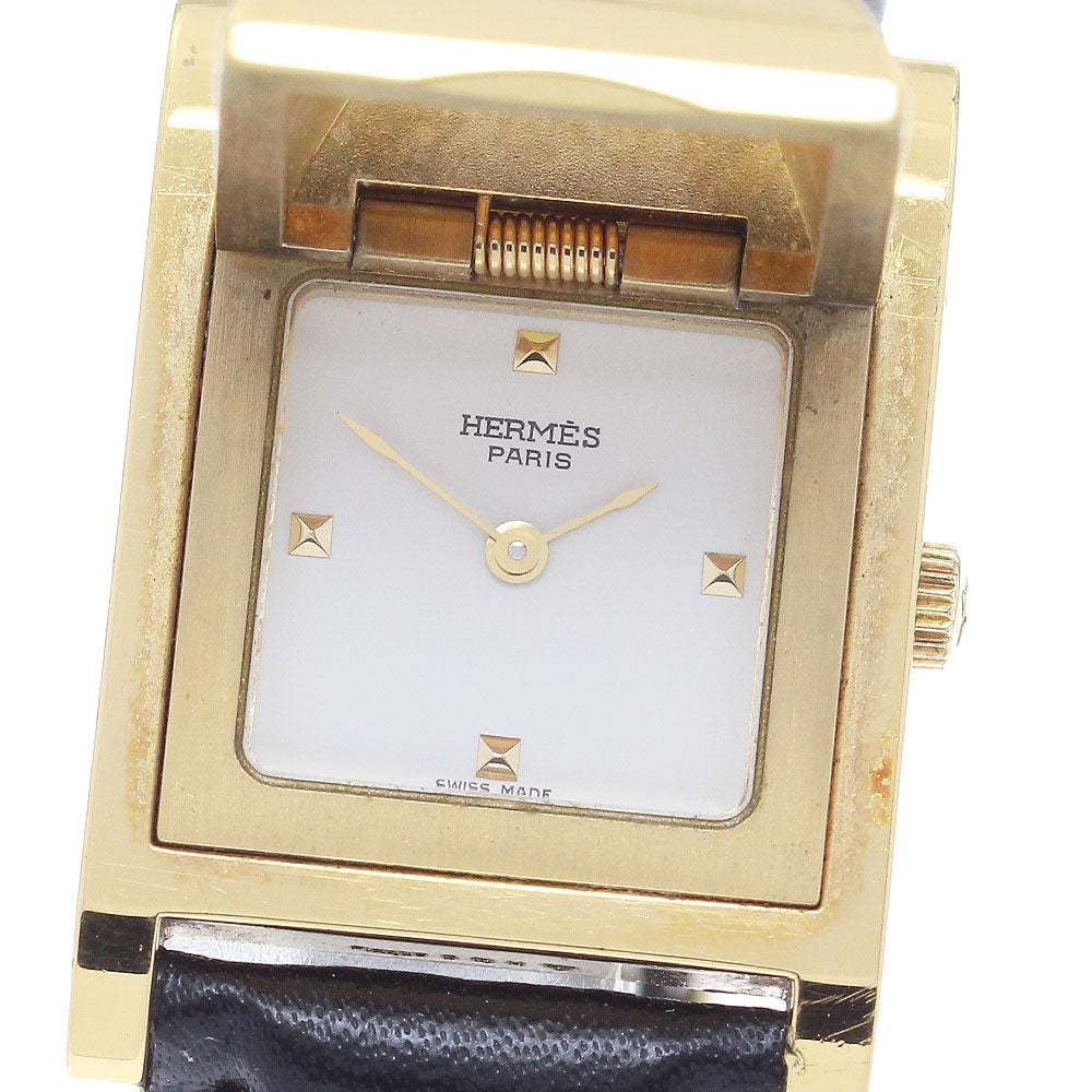 HERMES Medor white Dial Quartz Ladies Watch_893648