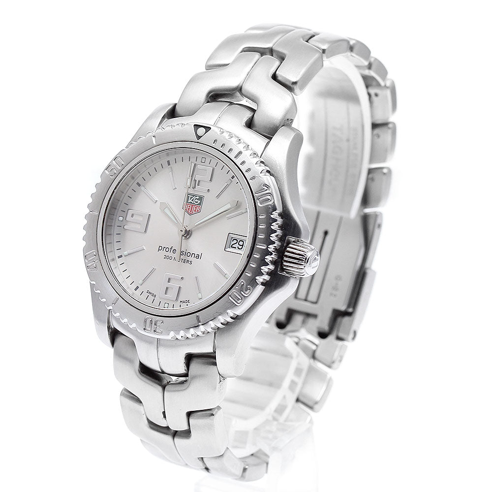 TAG HEUER Link WT1212 Date Silver Dial Quartz Men's Watch_893658