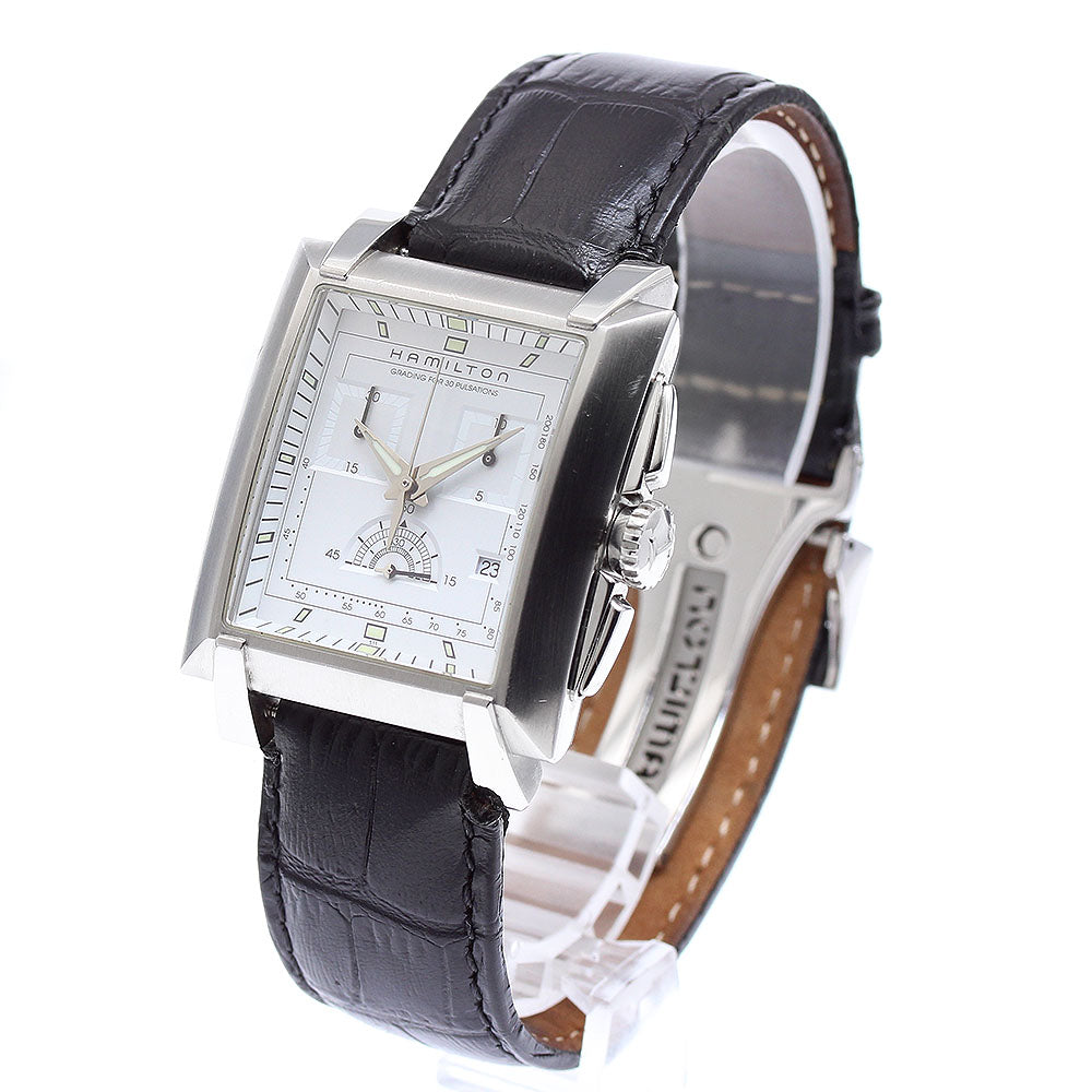 HAMILTON Torrent H304120 Chronograph Silver Dial Quartz Men's Watch_893659