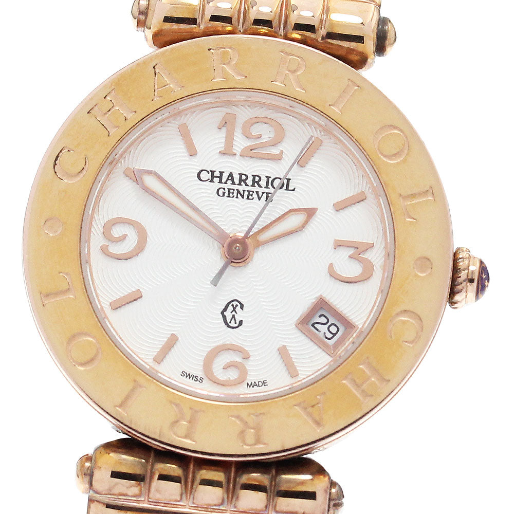 CHARRIOL Alexander ACS.51.801 Date white Dial Quartz Ladies Watch_893662