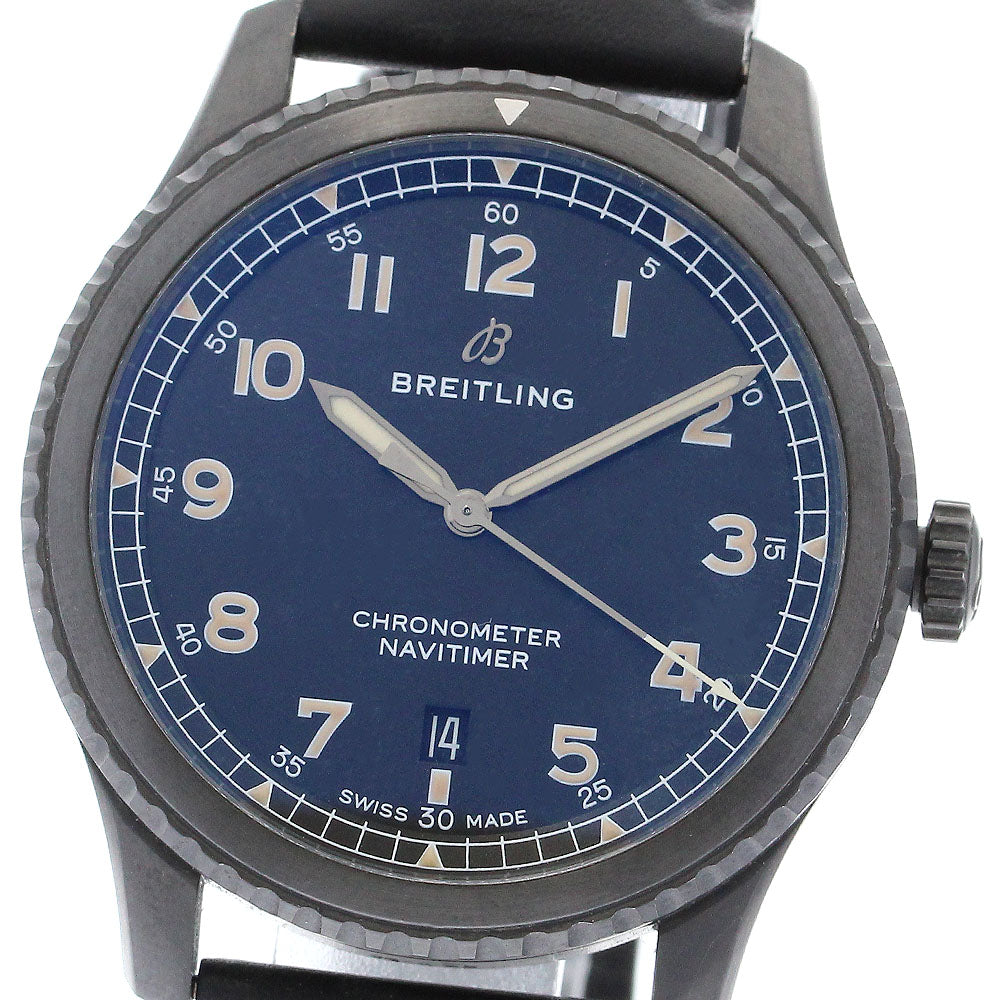 BREITLING Navitimer 8 M17314 Black Steel Date Automatic Men's Watch_893671