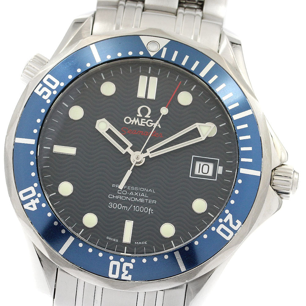OMEGA Seamaster Pro Divers 300M 2220.80 Date Navy Dial Automatic Men's_893689