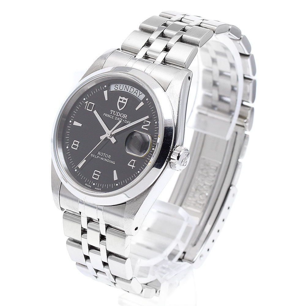 TUDOR Prince Date Day 76200 black Dial Automatic Men's Watch_893701